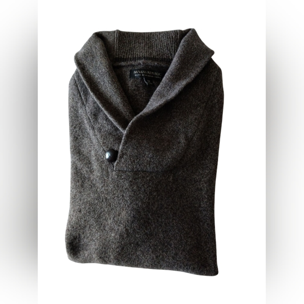 Banana Republic Men Merino Wool Sweater  Size M - Picture 3 of 4